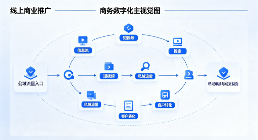 皋兰县线上商业推广怎么做？全域流量闭环搭建与低成本转化实战指南